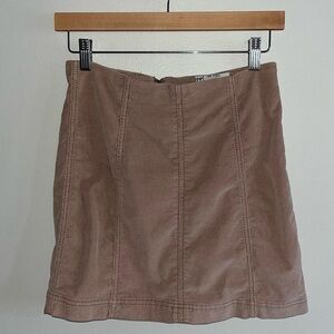Free People Corduroy Skirt